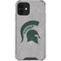 Michigan State University Grey Spartans Logo iPhone 12 Mini Clear Case