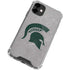 Michigan State University Grey Spartans Logo iPhone 12 Mini Clear Case