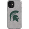 Michigan State University Grey Spartans Logo iPhone 12 Mini Impact Case