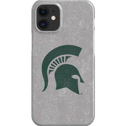 Michigan State University Grey Spartans Logo iPhone 12 Mini Lite Case