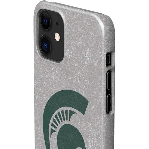 Michigan State University Grey Spartans Logo iPhone 12 Mini Lite Case