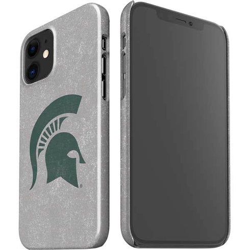 Michigan State University Grey Spartans Logo iPhone 12 Mini Lite Case