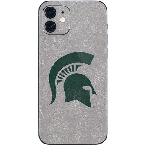 Michigan State University Grey Spartans Logo iPhone 12 Mini Skin