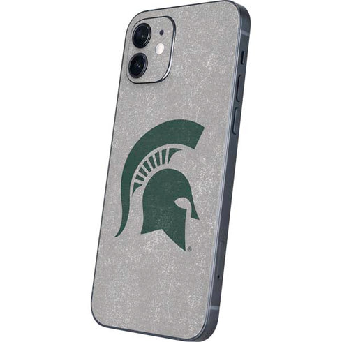 Michigan State University Grey Spartans Logo iPhone 12 Mini Skin