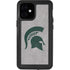 Michigan State University Grey Spartans Logo iPhone 12 Mini Waterproof Case