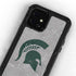 Michigan State University Grey Spartans Logo iPhone 12 Mini Waterproof Case