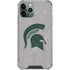 Michigan State University Grey Spartans Logo iPhone 12 Pro Clear Case