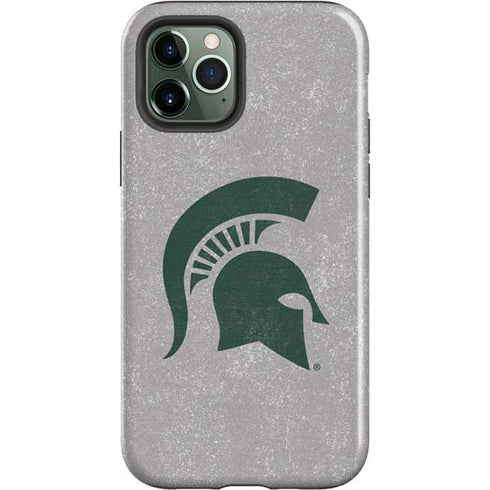 Michigan State University Grey Spartans Logo iPhone 12 Pro Max Impact Case