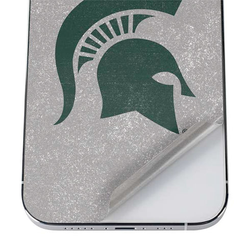 Michigan State University Grey Spartans Logo iPhone 12 Pro Max Skin