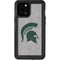 Michigan State University Grey Spartans Logo iPhone 12 Pro Max Waterproof Case