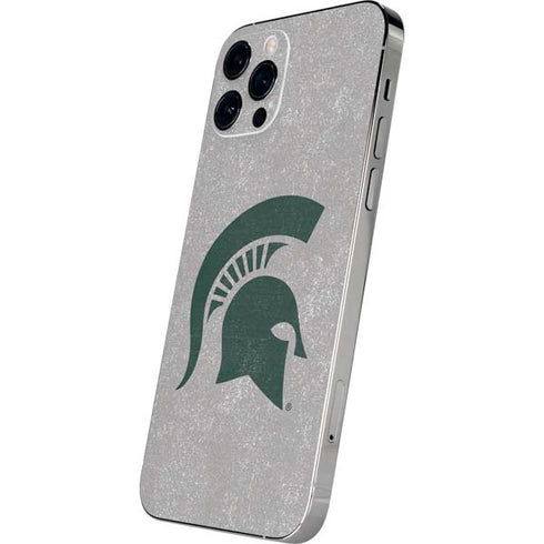 Michigan State University Grey Spartans Logo iPhone 12 Pro Skin