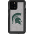 Michigan State University Grey Spartans Logo iPhone 12 Pro Waterproof Case