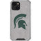 Michigan State University Grey Spartans Logo iPhone 13 Mini Clear Case