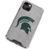 Michigan State University Grey Spartans Logo iPhone 13 Mini Clear Case