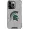 Michigan State University Grey Spartans Logo iPhone 13 Pro Clear Case