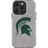 Michigan State University Grey Spartans Logo iPhone 13 Pro Impact Case