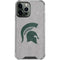 Michigan State University Grey Spartans Logo iPhone 13 Pro Max Clear Case