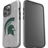 Michigan State University Grey Spartans Logo iPhone 13 Pro Max Impact Case