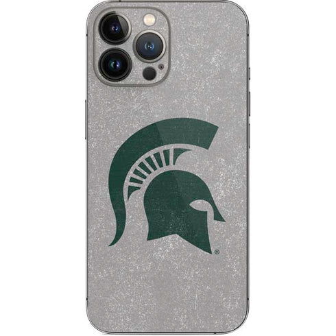 Michigan State University Grey Spartans Logo iPhone 13 Pro Max Skin