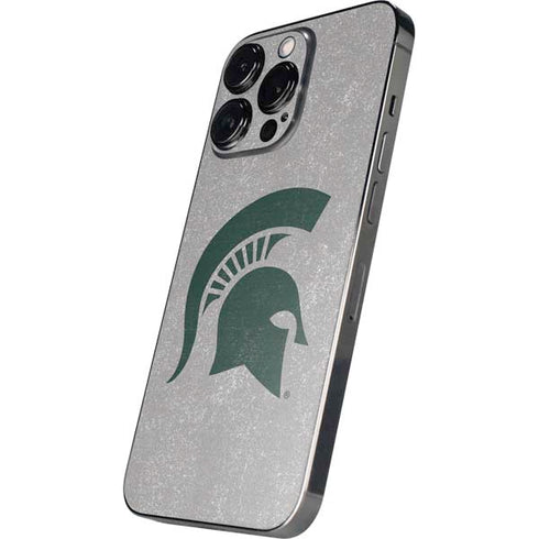 Michigan State University Grey Spartans Logo iPhone 13 Pro Max Skin