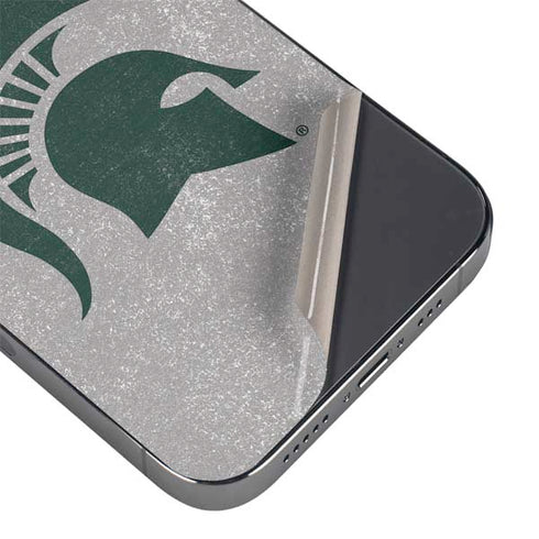 Michigan State University Grey Spartans Logo iPhone 13 Pro Max Skin