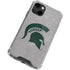 Michigan State University Grey Spartans Logo iPhone 14 Clear Case