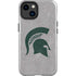Michigan State University Grey Spartans Logo iPhone 15 Plus Impact Case