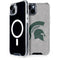 Michigan State University Grey Spartans Logo iPhone 15 MagSafe Case