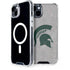 Michigan State University Grey Spartans Logo iPhone 15 MagSafe Case