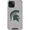 Michigan State University Grey Spartans Logo iPhone 14 Plus Clear Case