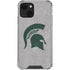 Michigan State University Grey Spartans Logo iPhone 14 Plus Clear Case