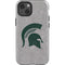 Michigan State University Grey Spartans Logo iPhone 14 Impact Case