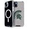 Michigan State University Grey Spartans Logo iPhone 14 Plus MagSafe Case