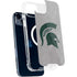 Michigan State University Grey Spartans Logo iPhone 15 Plus MagSafe Case