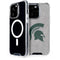 Michigan State University Grey Spartans Logo iPhone 15 Pro MagSafe Case