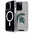 Michigan State University Grey Spartans Logo iPhone 14 Pro MagSafe Case