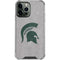 Michigan State University Grey Spartans Logo iPhone 14 Pro Max Clear Case