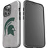 Michigan State University Grey Spartans Logo iPhone 14 Pro Max Impact Case