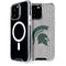 Michigan State University Grey Spartans Logo iPhone 15 Pro Max MagSafe Case