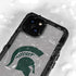 Michigan State University Grey Spartans Logo iPhone 15 Waterproof Case