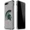 Michigan State University Grey Spartans Logo iPhone 7/8 Plus Clear Case
