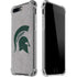 Michigan State University Grey Spartans Logo iPhone 7/8 Plus Clear Case
