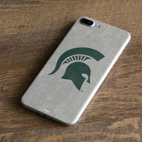 Michigan State University Grey Spartans Logo iPhone 8 Plus Skin