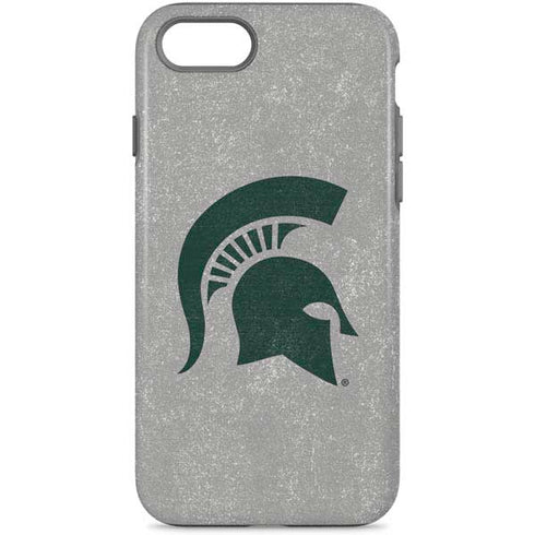 Michigan State University Grey Spartans Logo iPhone 8 Pro Case