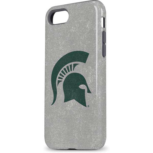 Michigan State University Grey Spartans Logo iPhone 8 Pro Case