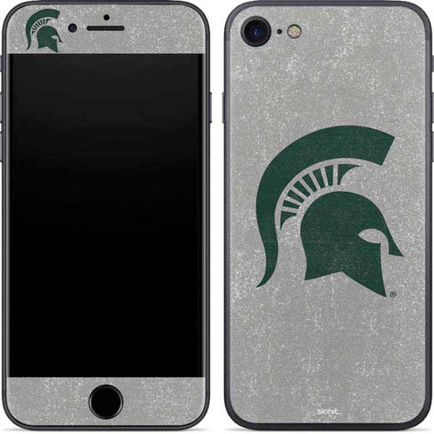 Michigan State University Grey Spartans Logo iPhone 8 Skin