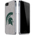 Michigan State University Grey Spartans Logo iPhone SE (2nd & 3rd Gen) Clear Case