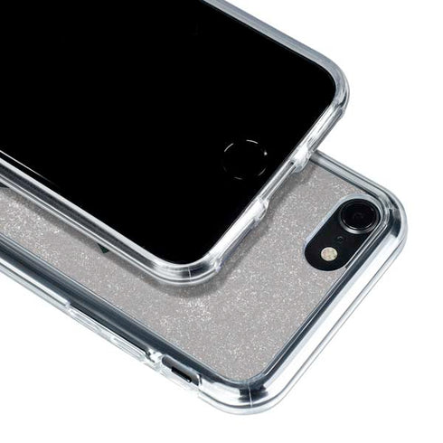 Michigan State University Grey Spartans Logo iPhone SE (2nd & 3rd Gen) Clear Case