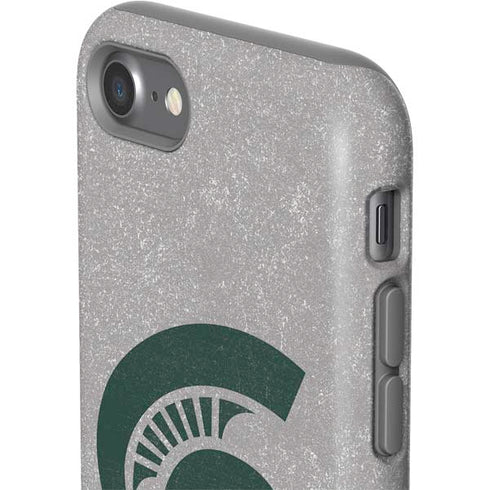 Michigan State University Grey Spartans Logo iPhone SE (2nd & 3rd Gen) Pro Case