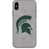 Michigan State University Grey Spartans Logo iPhone X Skin
